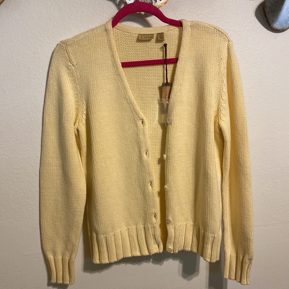 CASLON Light yellow sweater. Size S - Picture 2 of 4